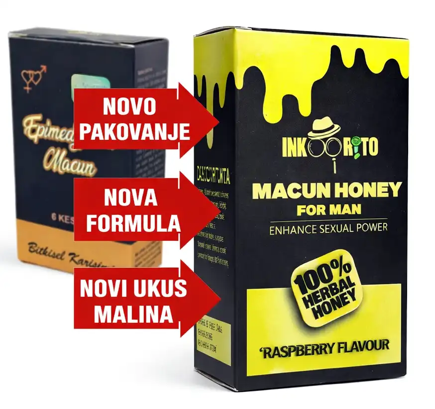 Macun med kesice / Novo pakovanje, poboljšana formula/ Novi ukus mlina (med)